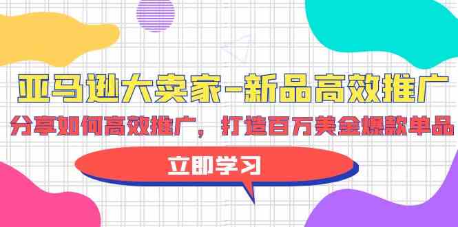 掌握亚马逊新品推广秘籍：打造百万美金爆款，实战派亿级卖家分享高效推广策略！-臭虾米项目网