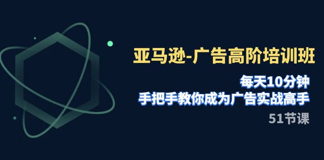 10分钟学会亚马逊广告策略：专家亲授51节课，助你快速成为广告实战高手-臭虾米项目网