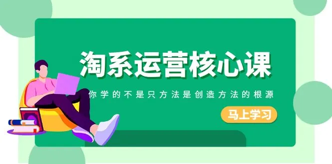 图片[1]-淘系运营核心课：掌握创新思维，挖掘根源提升竞争力！-臭虾米项目网