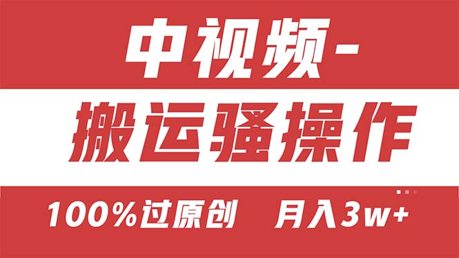 【中视频新思路】双重去重100%过原创，无脑搬运一键多渠道发布，一人可…-臭虾米项目网