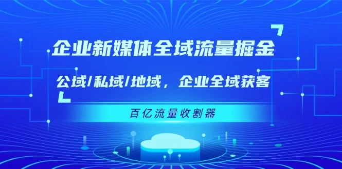 企业全域营销攻略：掘金公域、私域与地域流量