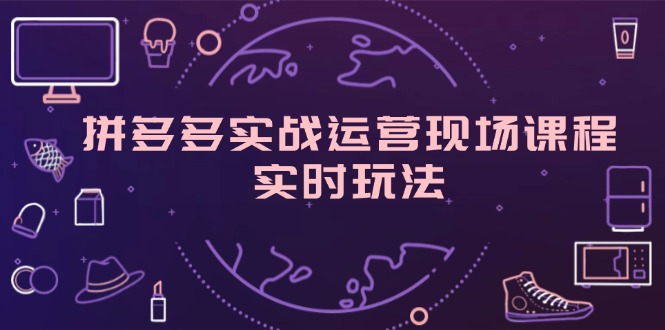 拼多多实战运营现场课程，实时玩法，爆款打造，选品、规则解析-臭虾米项目网